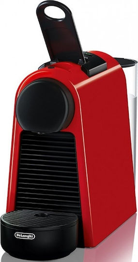 De'Longhi Essenza Mini Pod Coffee Machine Nespresso Pressure 19bar with Milk Frother Red