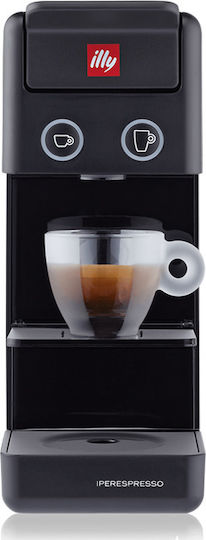 Illy Y3.3 Iperespresso Pod Coffee Machine Iperespresso Pressure 19bar Black