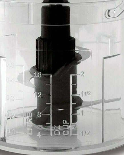 Moulinex Masterchop XL Mini Tocător Multi 500W cu Recipient 500ml Negru