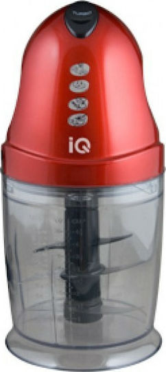 IQ Mini tocător Multi 500W cu recipient 1lt Roșu