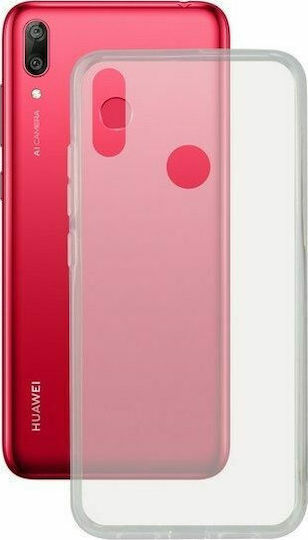 Back Cover Σιλικόνης Διάφανο (Huawei Y7 2019)