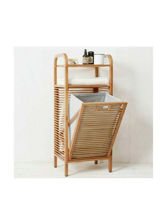 Dimitracas Rite Rainbow 05068.001 Καλάθι Απλύτων Bamboo 40x30x95cm Καφέ