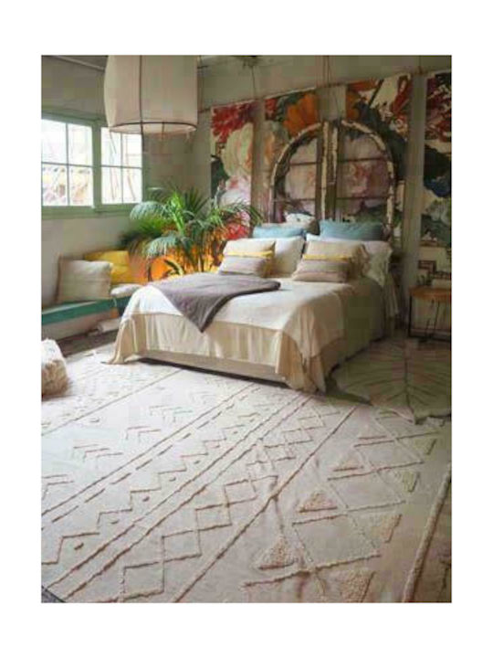 Lorena Canals Tribu Handmade Kids Rug Cotton Natural 200x300cm