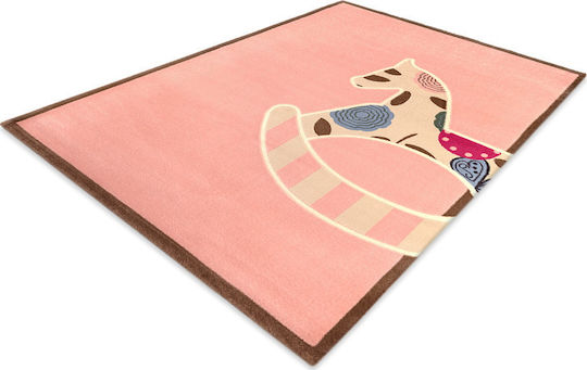 Saint Clair Toy Παιδικό Χαλί Ροζ 115x175cm