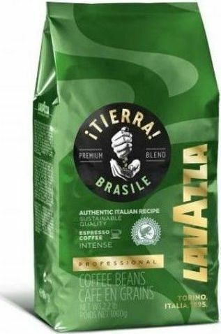 Lavazza Кафе Еспресо Бразилско Tierra Classic на Зърна 1kg