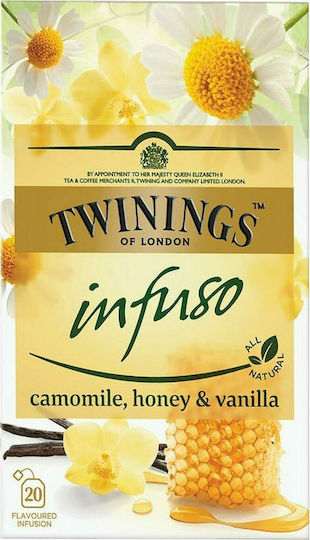 Twinings Infuso Chamomile With Honey and Vanilla 20 Bags 30gr