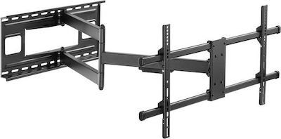 Equip 650327 Long Arm Full Motion TV 650327 Wall TV Mount up to 80" and 50kg