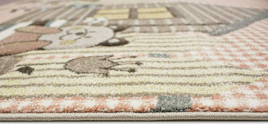 Tzikas Carpets 21902-755 Детско килимче Розов 133x190см Дебелина 13мм