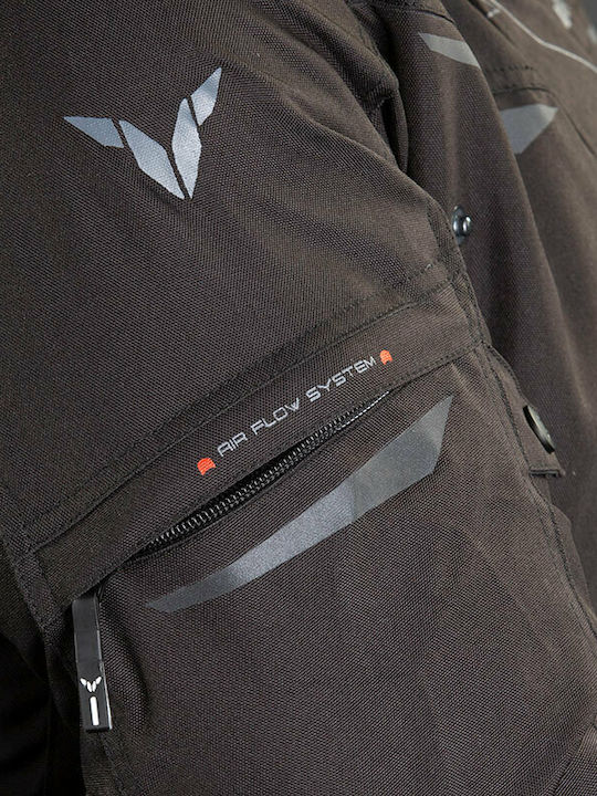Nordcode Senegal Oversize Men's Motorcycle Jacket Cordura 4 Seasons Waterproof Black