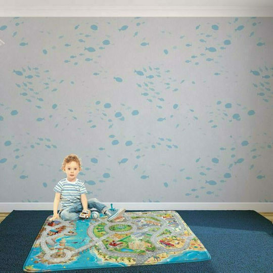 House of Kids Prinzessin Spielmatte Mehrfarbig 130x180cm