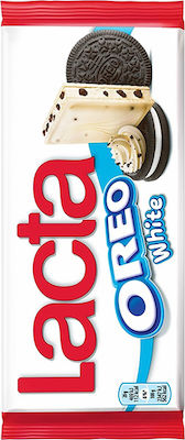 Lacta Oreo White Chocolate White 100gr 1pcs