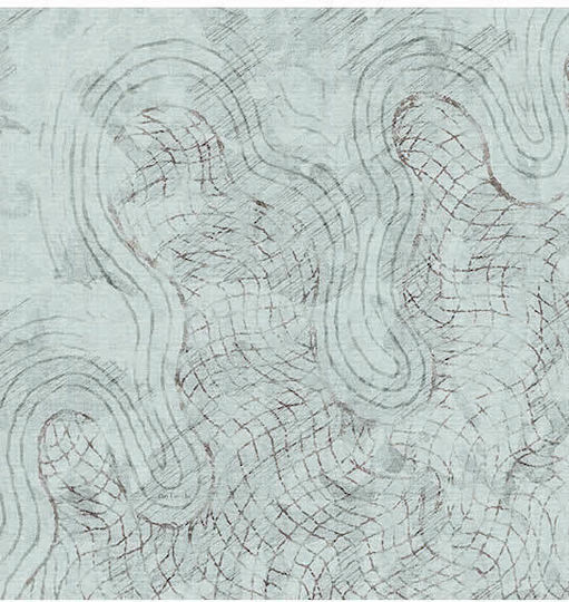 Guy Laroche Oriento Κουβερλί Υπέρδιπλο Ocean 240x240cm