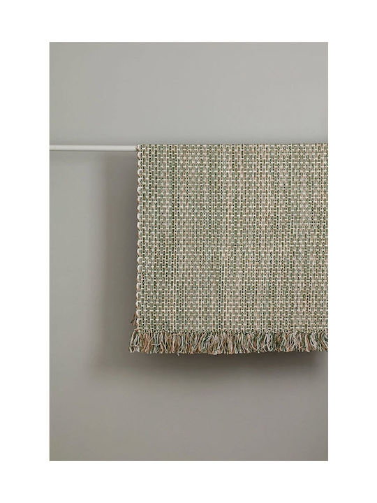 Kids Concept Jute Παιδικό Χαλί Βαμβακερό Πράσινο 70x140cm
