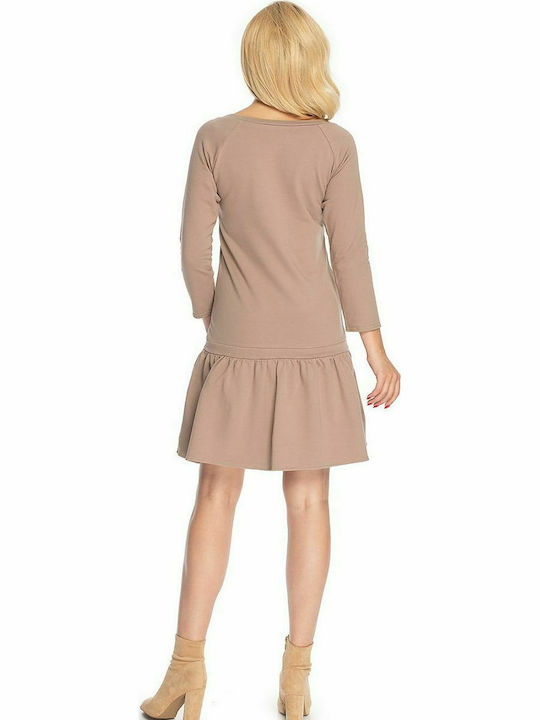 PeeKaBoo 0172 Mini Kleid Cappuccino 146935