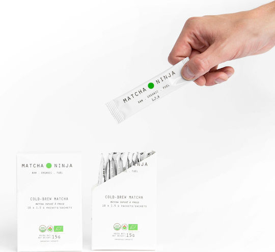 Matcha Ninja Matcha Τσάι Βιολογικό Προϊόν 10 Φακελάκια 15gr
