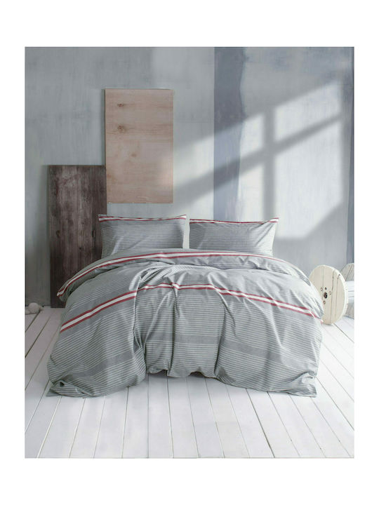 Rythmos Jefrrey Module Cuvertură Single Bumbac Roșu 160x240cm 2buc