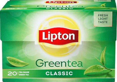 Lipton Πράσινο Τσάι Classic 20 Φακελάκια