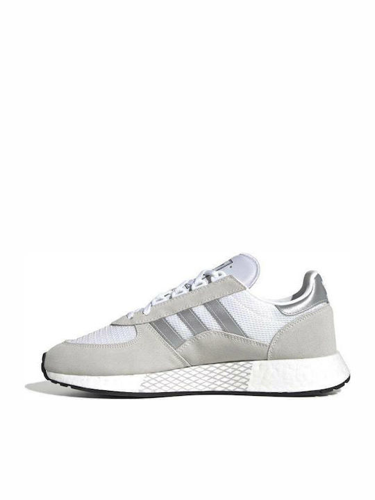 Marathon Tech Sneakers Cloud White / Silver Metallic / Core Black