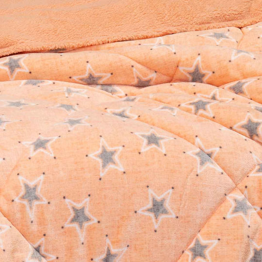 Melinen Kids Duvet Cover Single Mini Stars 160x220cm Melinen Kids Duvet Cover Single Mini Stars 160x220cm