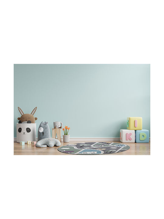 Newplan Bonita 262 Kinderteppich Grau 150x150cm Dicke 12mm