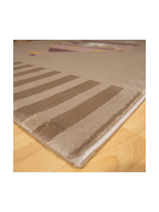 Ezzo Carousel 7580 Kinder Teppich Beige 160x230cm Dicke 9mm
