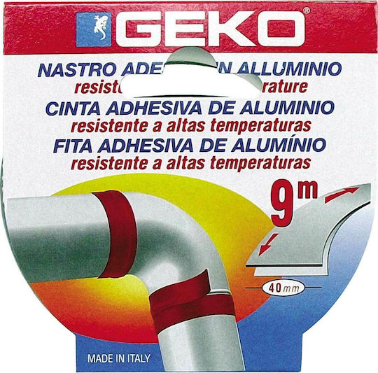 Geko Smoke Μαύρη Αυτοκόλλητη Ταινία Αλουμινίου Μαύρη 9mx40mm