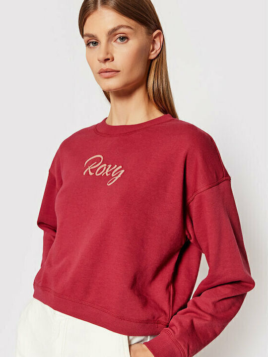 Break Away Long Women's Sweatshirt Red