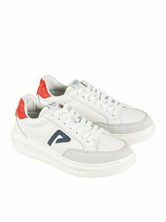 Pepe Jeans Abbey Arch Flatforms Sneakers White