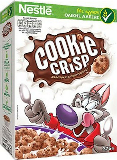 Nestle Δημητριακά Cookie Crisp Ολικής Άλεσης 375gr