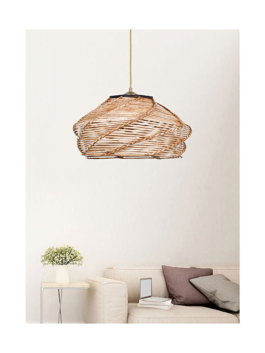 Freebox Pendant Light Single-Light for Socket E27 Brown