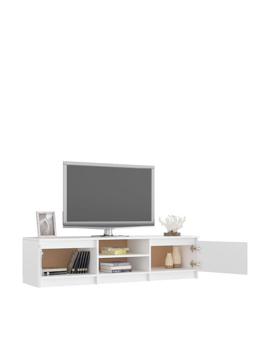 TV-Ständer Weiß M140xT40xH35,5cm