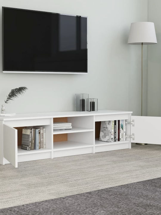 TV-Ständer Weiß M140xT40xH35,5cm