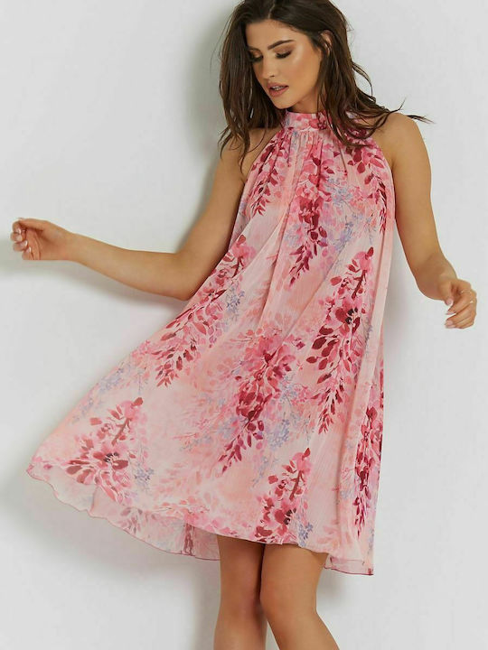 Ivon 281 Mini Abendkleid Rosa 142731