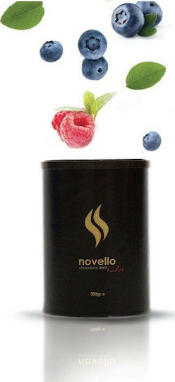 Novello Chocolate White Raspberry & Pieces Blueberry Powder 500gr