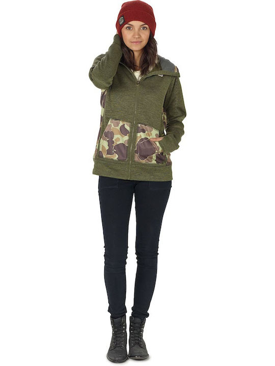 Quartz 164421DO Women's Hooded Sweatshirt Dusty Olive