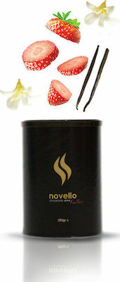 Novello Schokolade mit Erdbeere & Vanille 1000gr