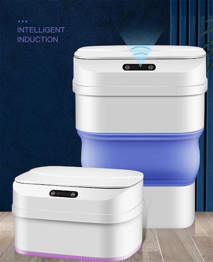 Factory ZSW-L11 Κάδος Απορριμμάτων Πλαστικός με Φωτοκύτταρο 8lt