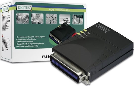 Digitus DN-13001-W Принт сървър Етърнет / Паралелен