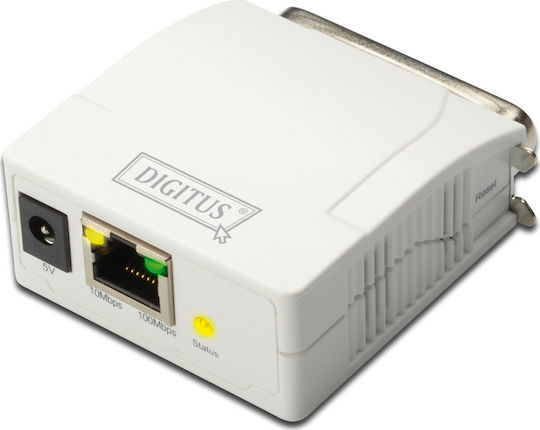 Digitus DN-13001-W Принт сървър Етърнет / Паралелен