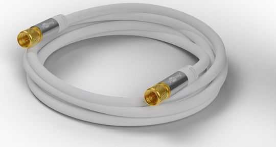 Goobay Satellite Cable F-Connector male - F-Connector male 3m (70606)