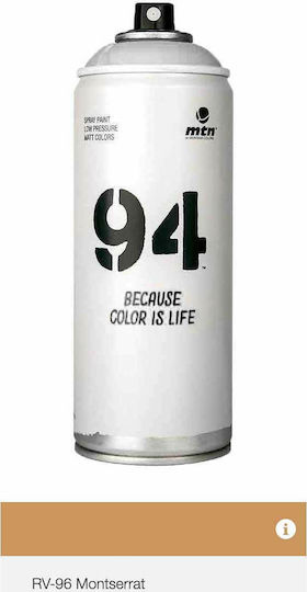 Montana Colors Σπρέι Βαφής 94 με Ματ Εφέ Montserrat RV-96 400ml