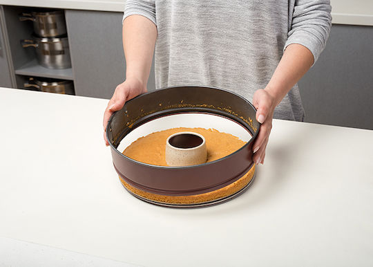 Nava Ceramic Aluminum Cake Baking Pan with Removable Bottom 28x28x7cm