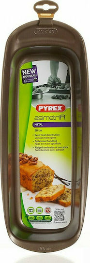 Pyrex Asimetria Backform Torte Rostfreier Stahl 30x14x8cm 1cm