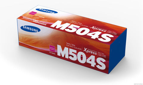 Samsung CLT-M504S Γνήσιο Toner Laser Εκτυπωτή Ματζέντα 1800 Σελίδων SU292A