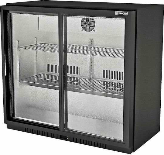 Sanden Intercool Ψυγείο Back Bar 208lt Διπλό Υ86.5xΠ90xΒ52cm