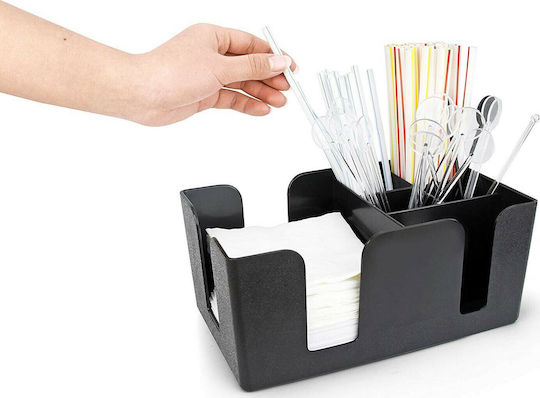 GTSA Plastic Bar Organizer with 5 Compartments with Dimension 24x15x10.5cm