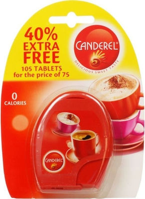 Canderel Sweetener 40% Extra Free - Φυσικό Γλυκαντικό 105 Tabs 105 tabs