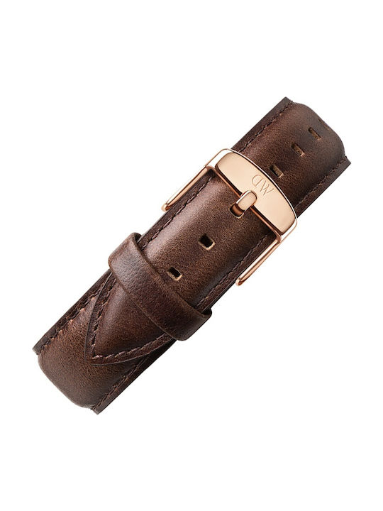 Daniel Wellington Classic Bristol Leather Strap Brown 20mm