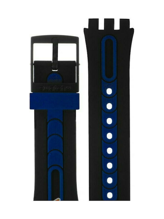 Swatch Kaicco Rubber Strap Navy Blue 20mm