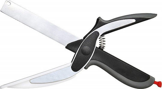 Salatschere aus Edelstahl Schwarz